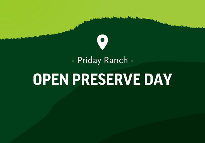 Priday Ranch Open Preserve Day
