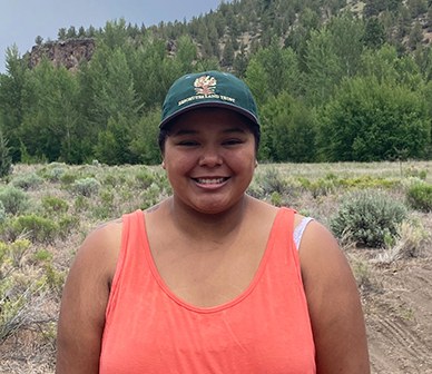 We're happy to have Demi as part of our team! Photo: Land Trust.