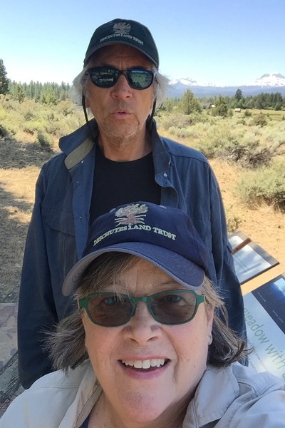 Trail Stewards, David Margiott and Kathy Montgomery. Photo provided.