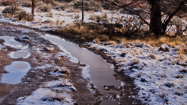 A Reminder about Muddy Trail Etiquette — Deschutes Land Trust
