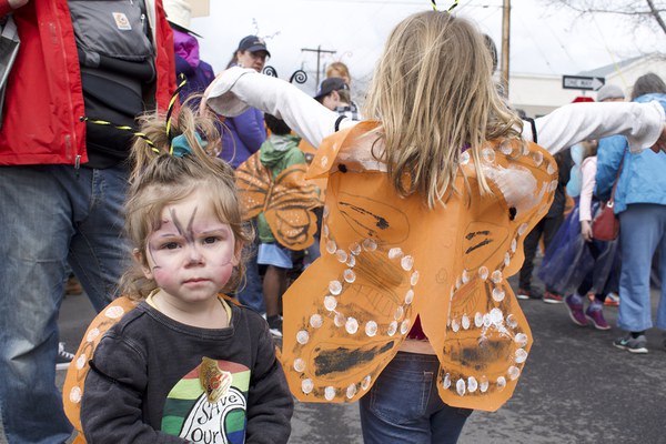 Wear your Monarch wings and flutter about! Photo: Land Trust.