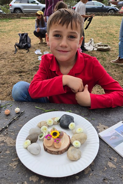 There is no right way to make a mandala. Have fun with it! Photo: Karen Walsh.