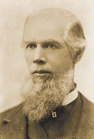 Samuel Hindman, c. 1880. Photo: Bowman Museum.