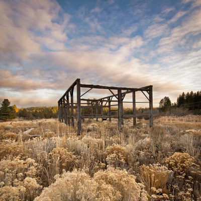 The Hindman Barn at Camp Polk Meadow Preserve. Photo: Dennis Jones.