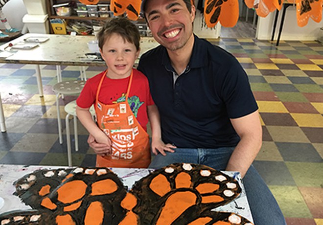 Create Your own Monarch Wings to Celebrate Earth Day!