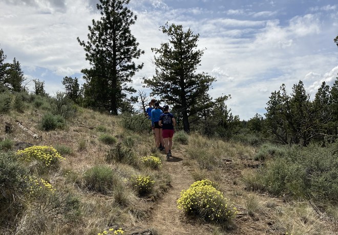 Sneaking in an Evening Hike at Whychus Canyon Preserve