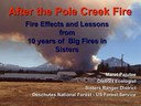 Pole Creek Fire Recovery: Slidecast from the January Nature Night presentation