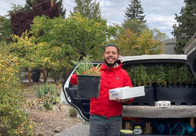 Land Trust partners with local community groups to plant milkweed for monarchs