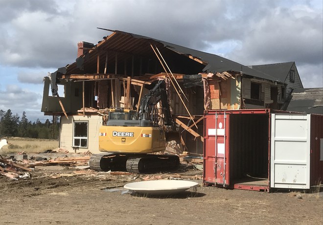 Structures Removed from Paulina Creek Preserve