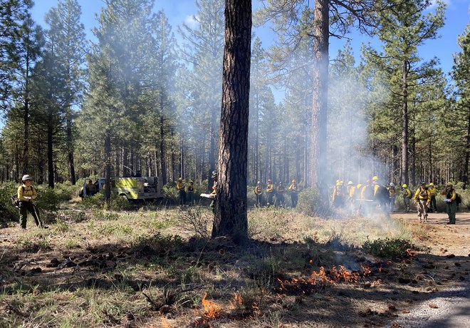 Prescribed Burn Completed at the Metolius Preserve